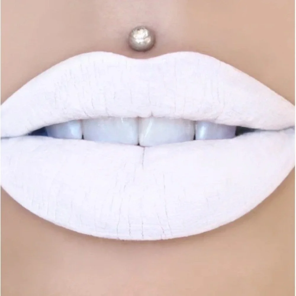 Jeffree Star Velour Liquid Lipstick Drug Lord White Matte Full Size 0.19 Fl. Oz